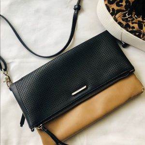 Stella and Dot Leather Flip Crossbody Purse